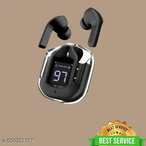 Ultrapods Max Noise Cancelling Bluetooth Wireless Earbuds Bluetooth (Black, In the Ear)